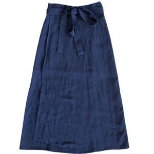Ali Golden Blue Wrap Skirt